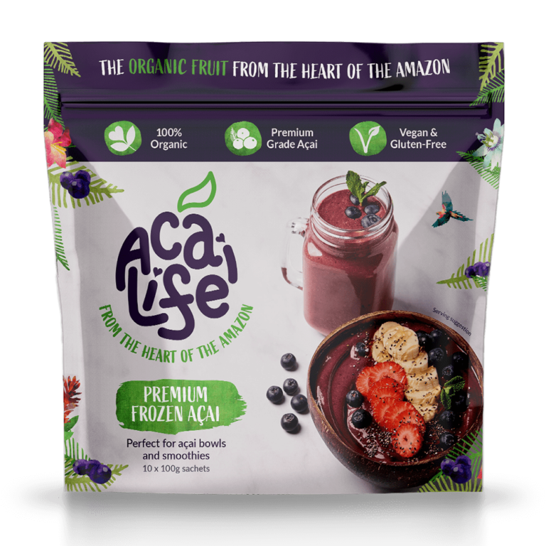 Frozen Açai Purée Açai Berry Purée Acai Life